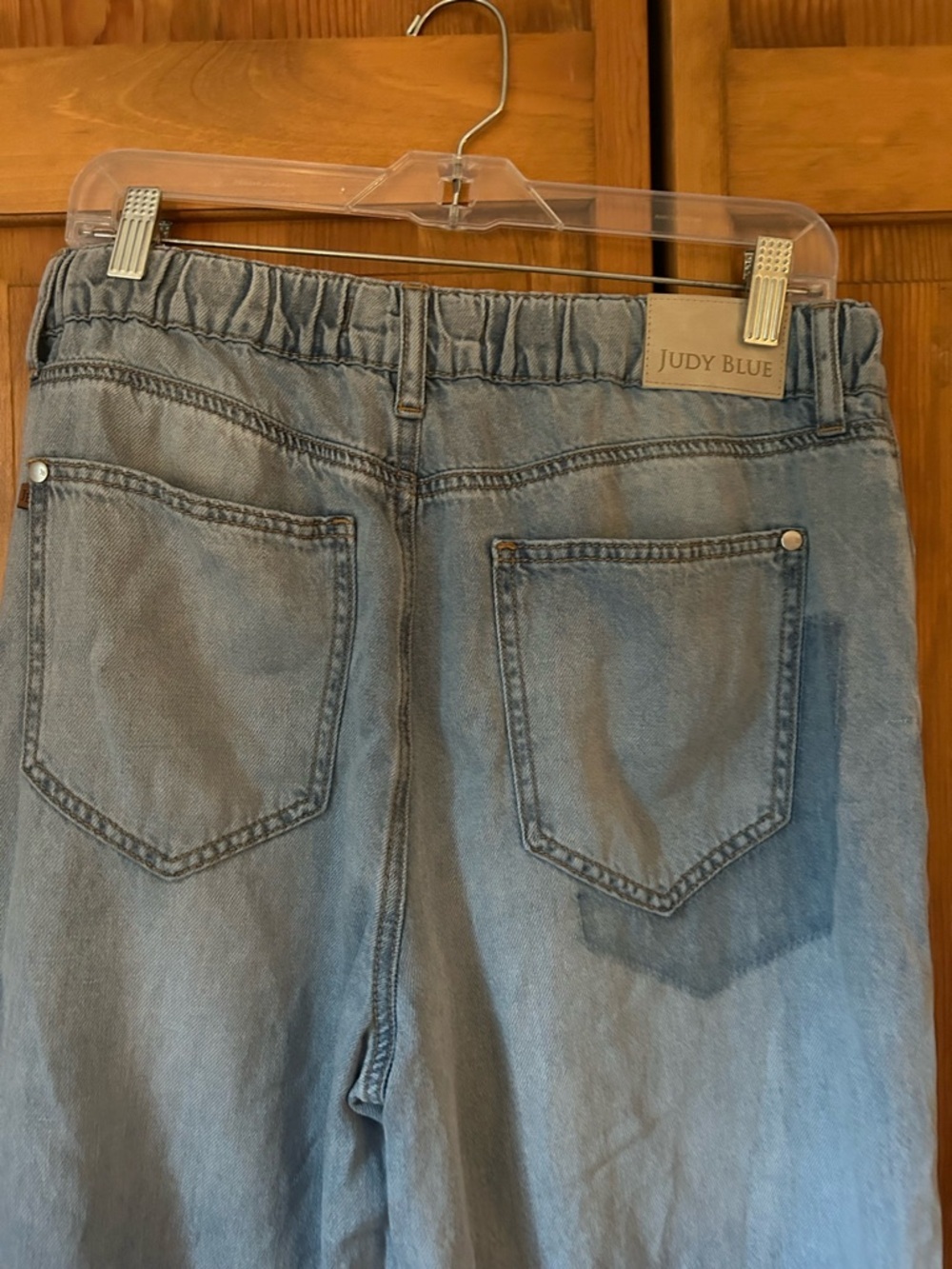 Judy Blue Palazzo Pants - Picture 3 of 4